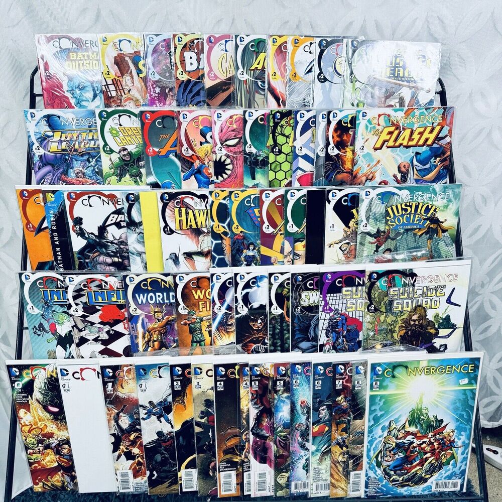 Convergence 0-8 & 10 Tie-Ins Mini Series +‎ 21 #2 Issues Lot DC 2015